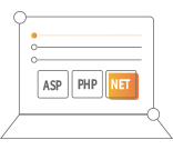 支持ASP、PHP、Asp.Net等多種語言開發(fā)